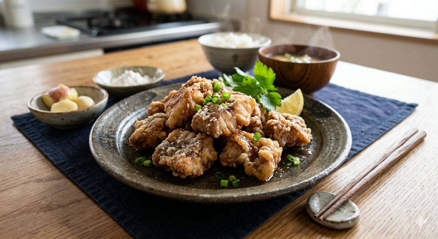 アイナメの竜田揚げ