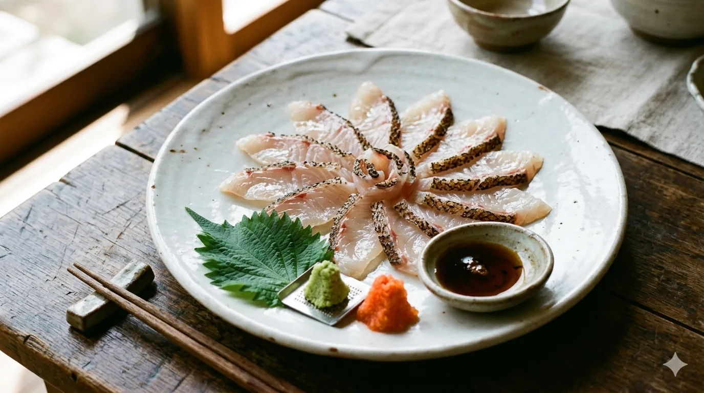 アカハタの刺身