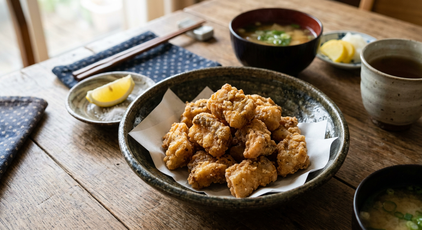 アカササノハベラの唐揚げ