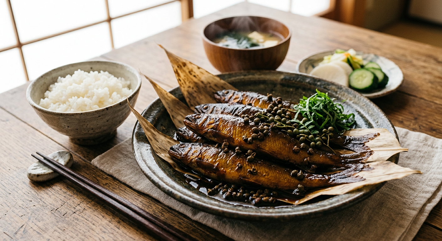 アユの甘露煮
