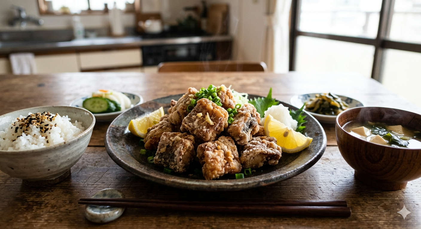 ボラの竜田揚げ