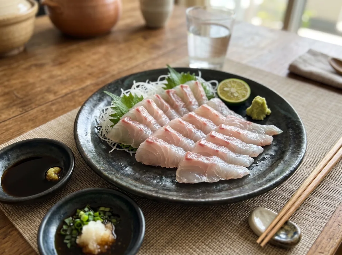 GTの刺身