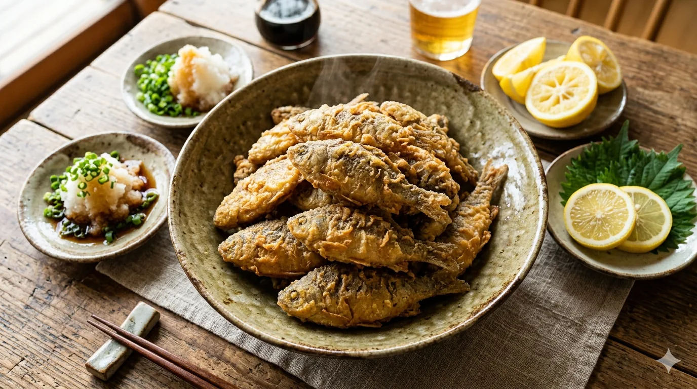 鯉の唐揚げ