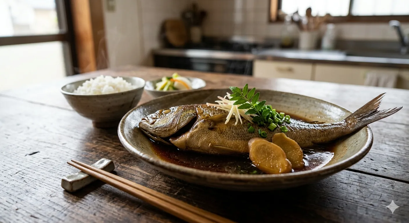 イサキの煮付け