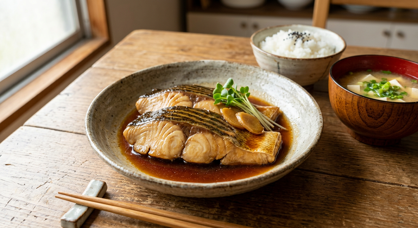 イシダイの煮付け