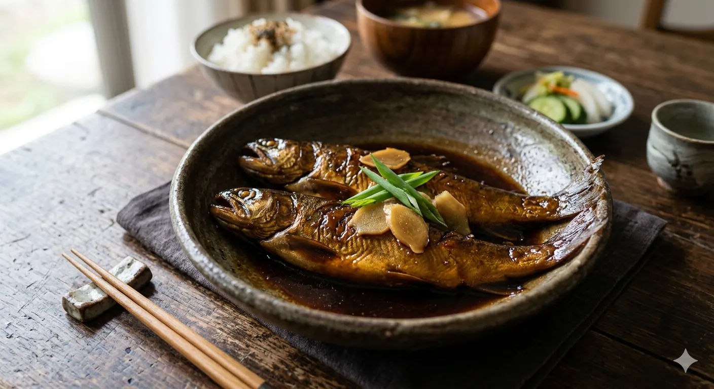 イワナの甘露煮