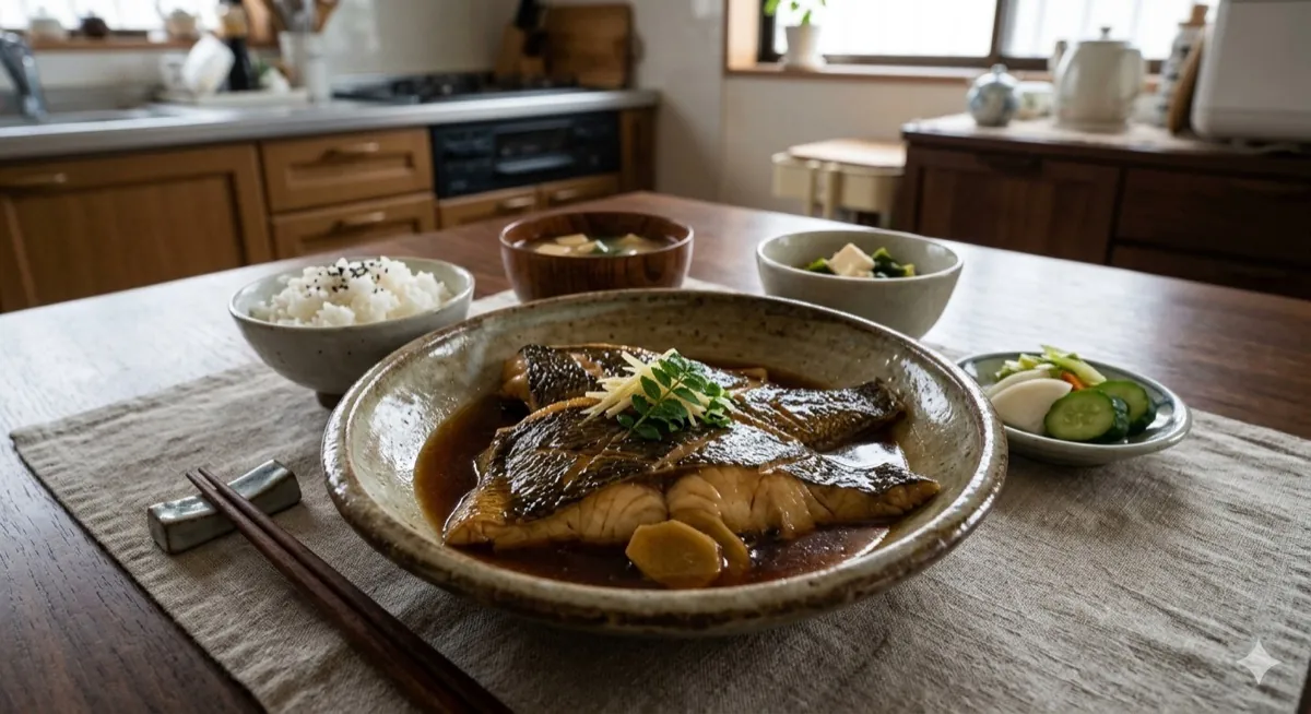 カレイの煮付け