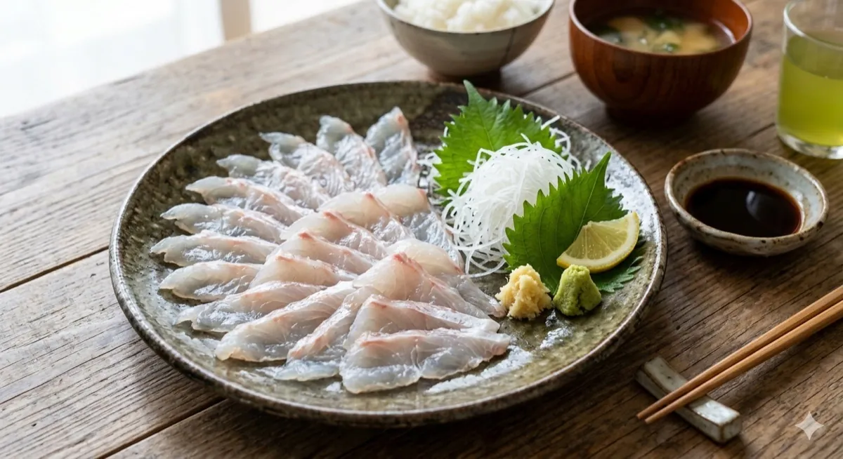 カサゴの刺身