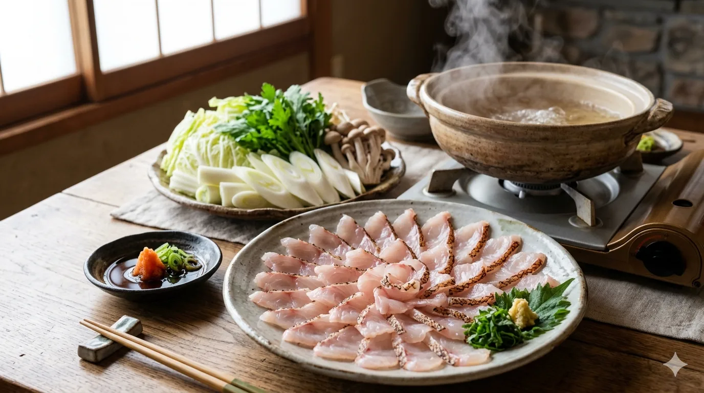 キンメダイのしゃぶしゃぶ