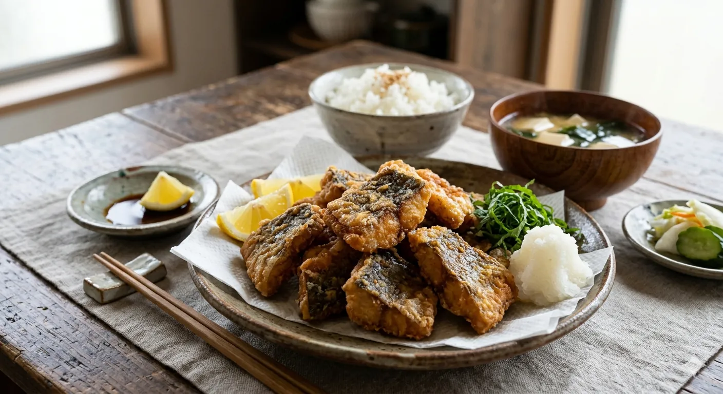 鯉の唐揚げ
