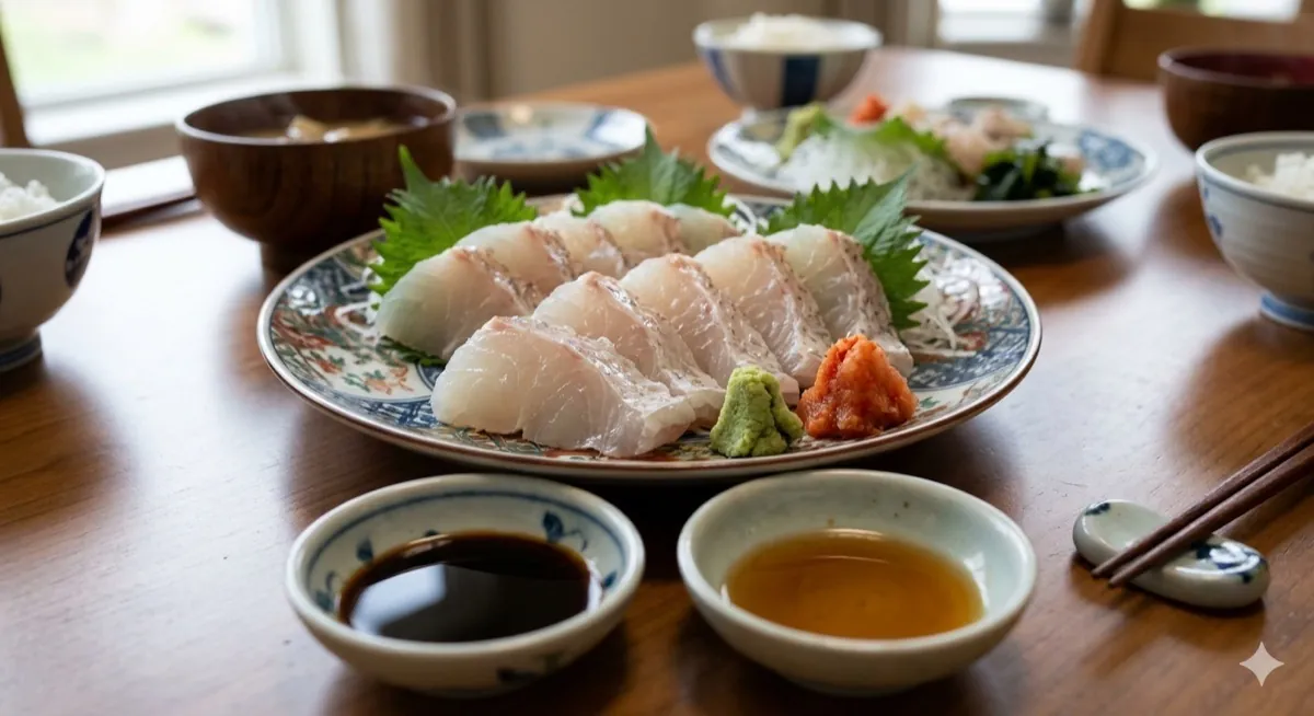 クエの刺身