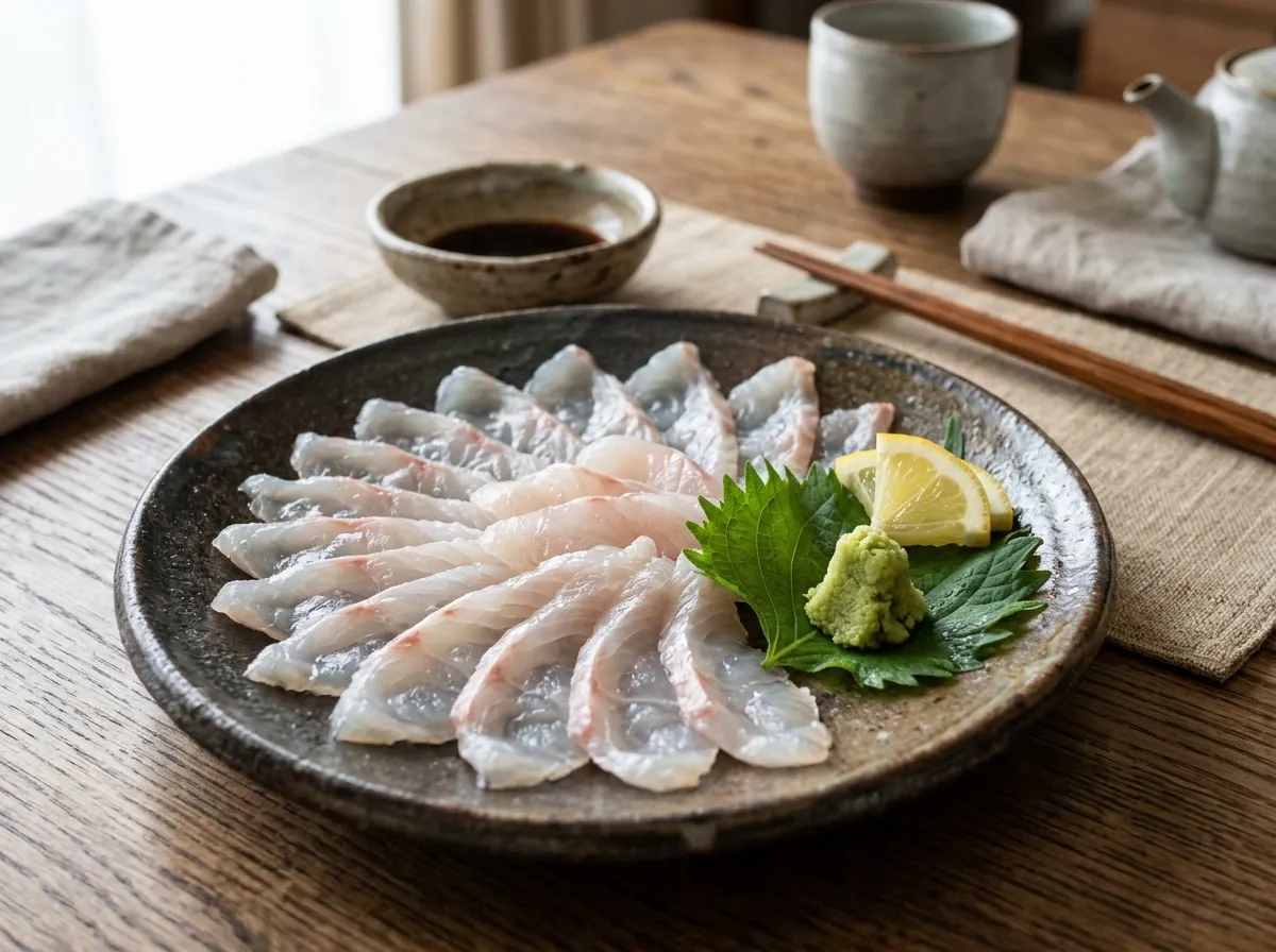 クロソイの刺身