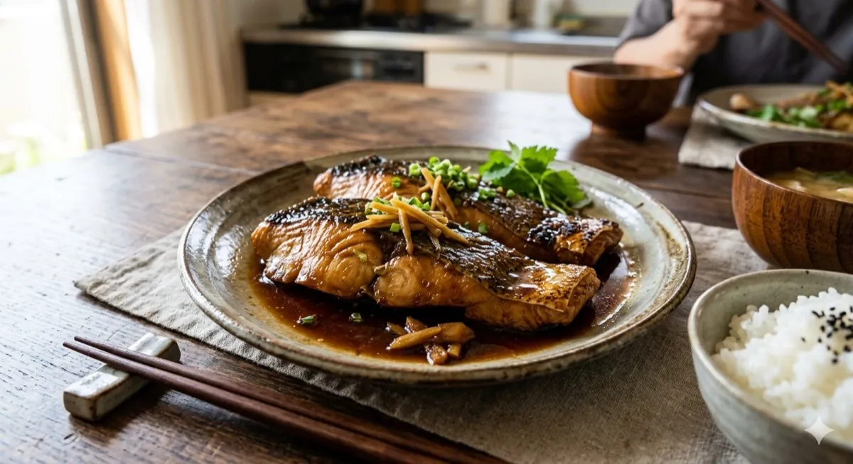 マハタの煮付け