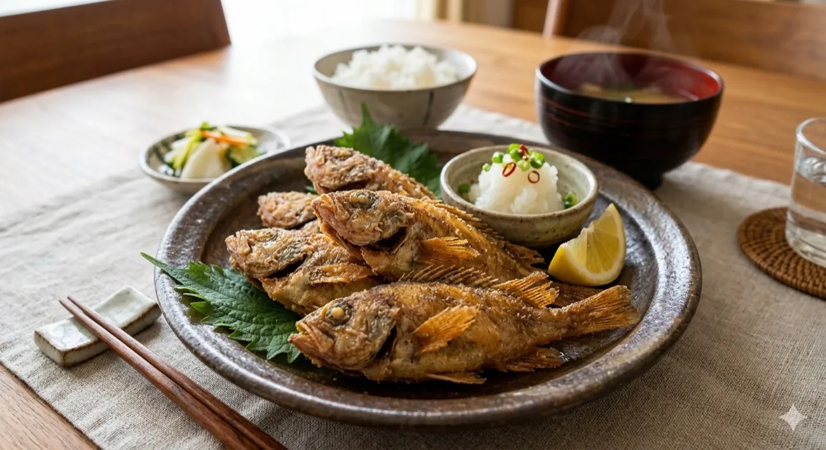 メバルの唐揚げ