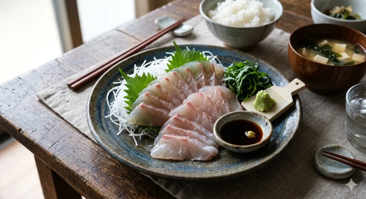 メバルの刺身