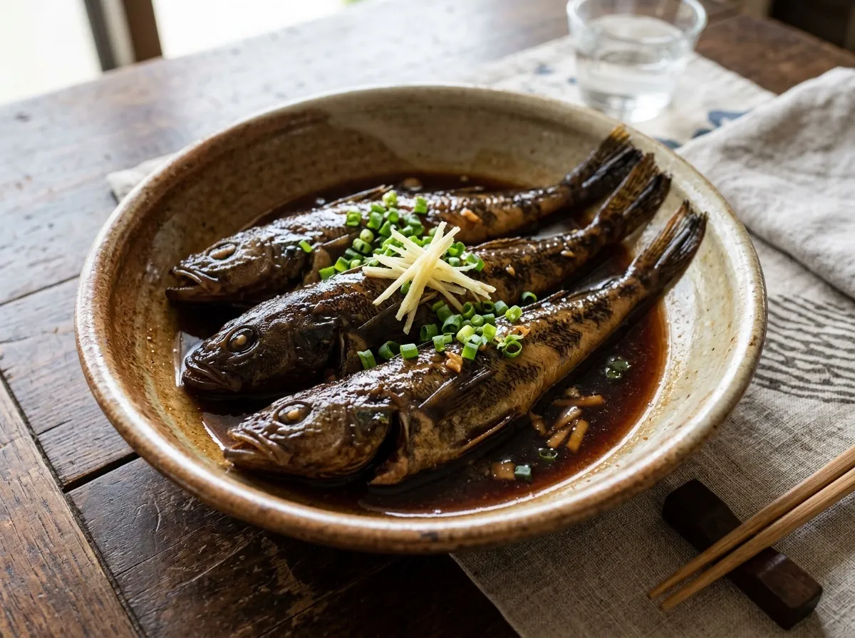 メゴチの煮付け