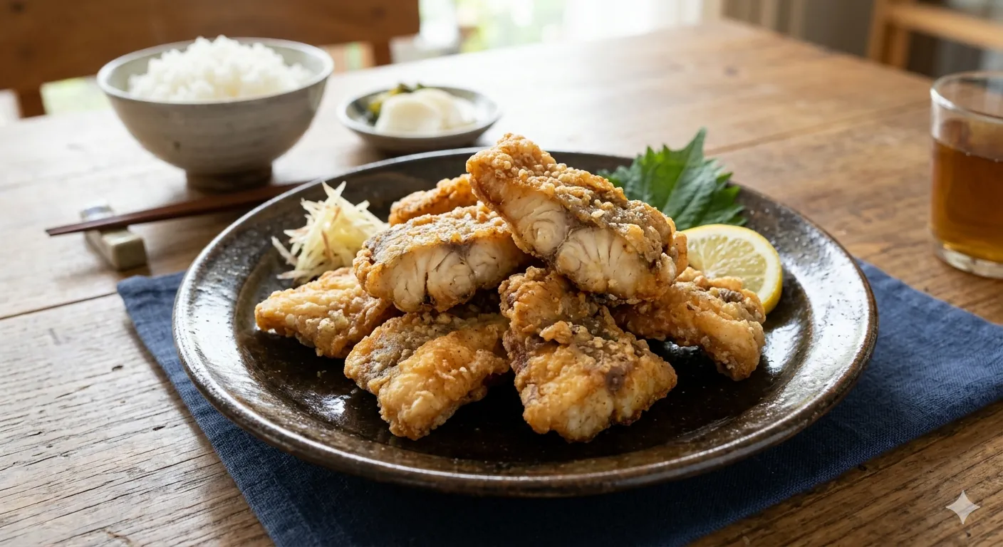ライギョの竜田揚げ