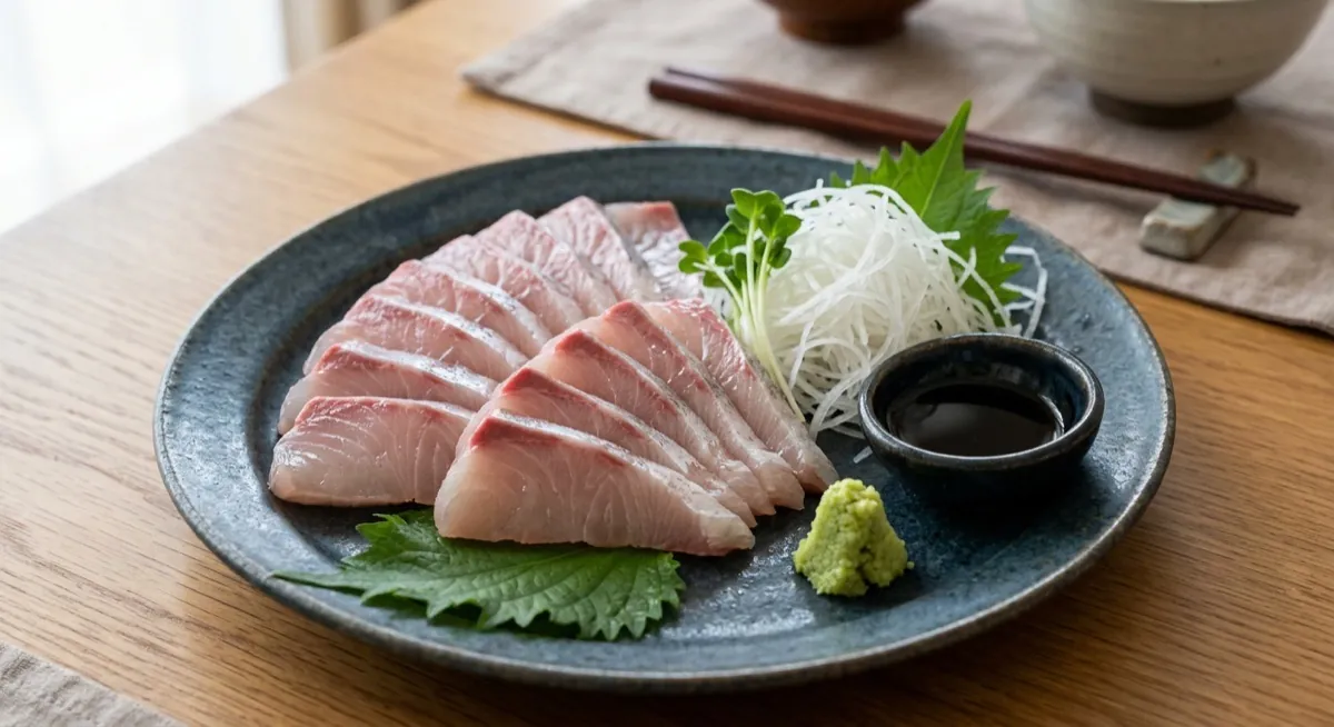 シマアジの刺身
