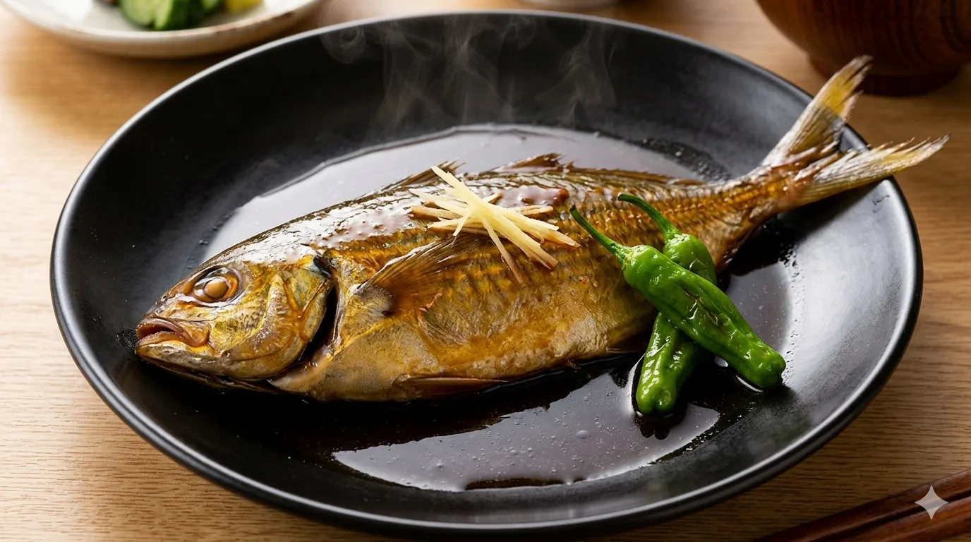 タカベの煮付け