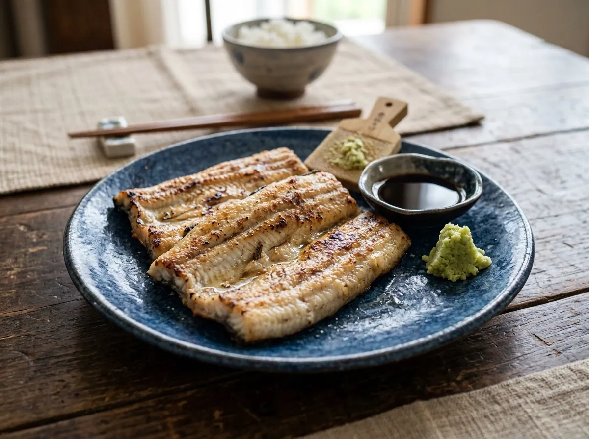 ウナギの白焼き